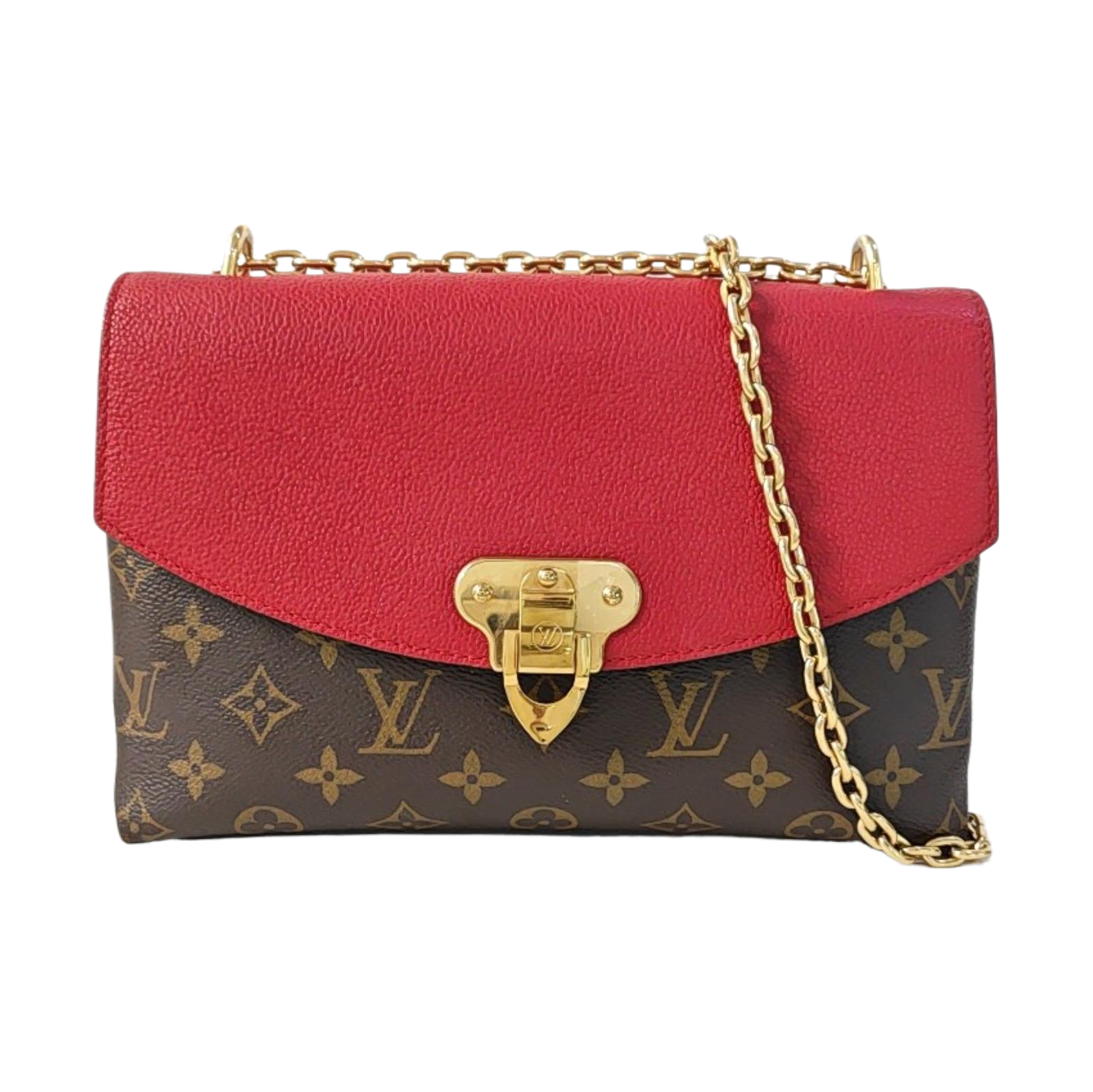 SAINT PLACIDE Monogram Coated Canvas Brown