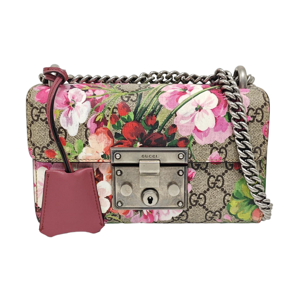Padlock Small Monogram Coated Canvas Multicolor