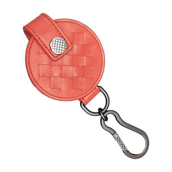 Red Leather Bag Charm