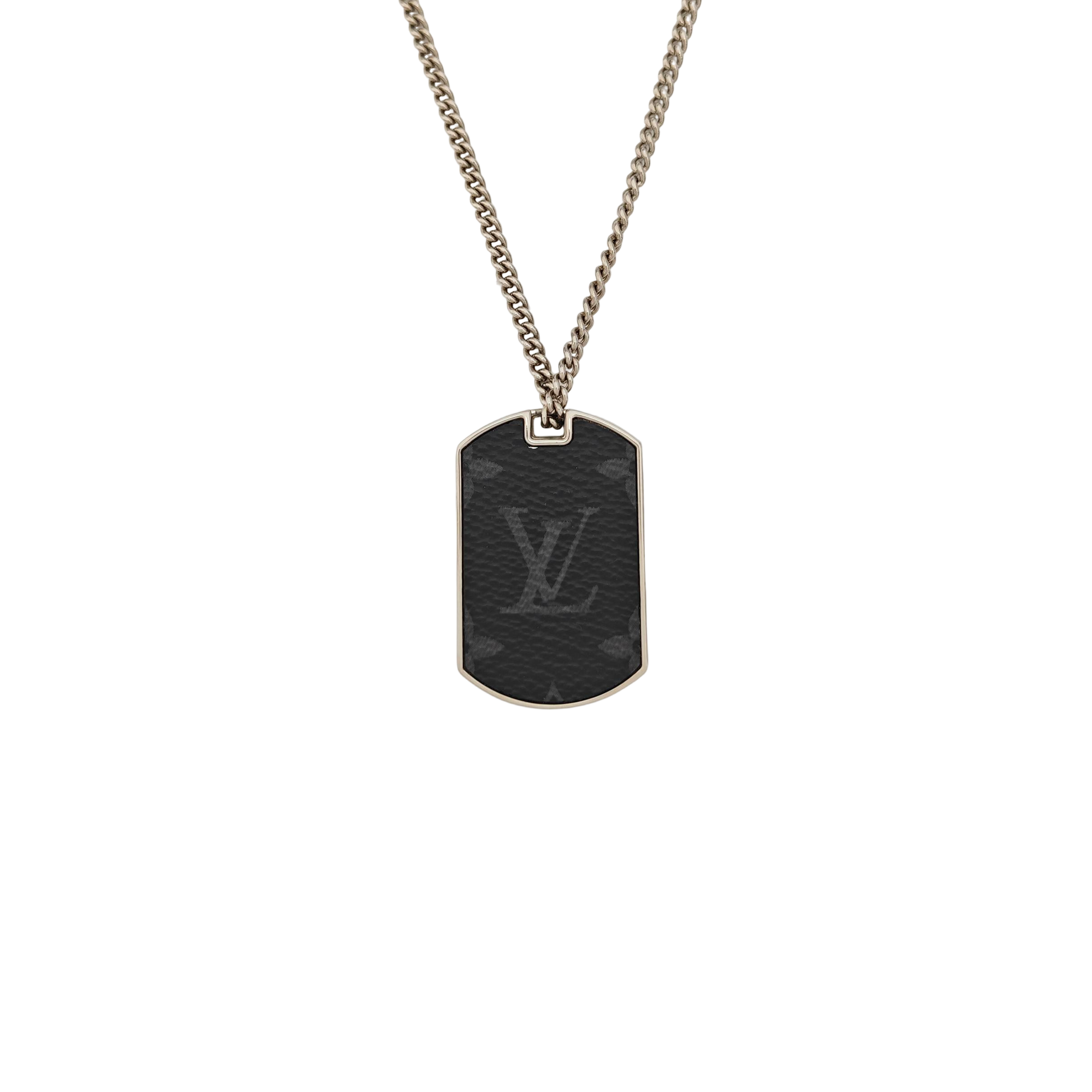 MONOGRAM ECLIPSE Metal Silver Necklace