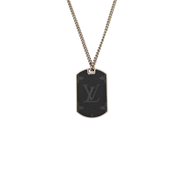 MONOGRAM ECLIPSE Metal Silver Necklace