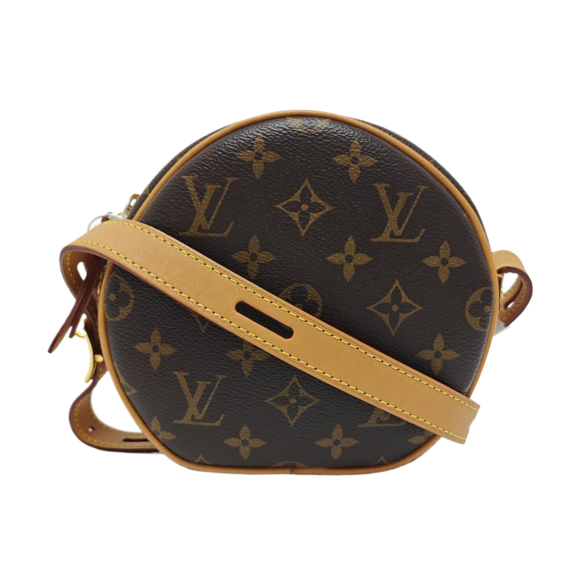 BOITE CHAPEAU PM Monogram Coated Canvas Brown