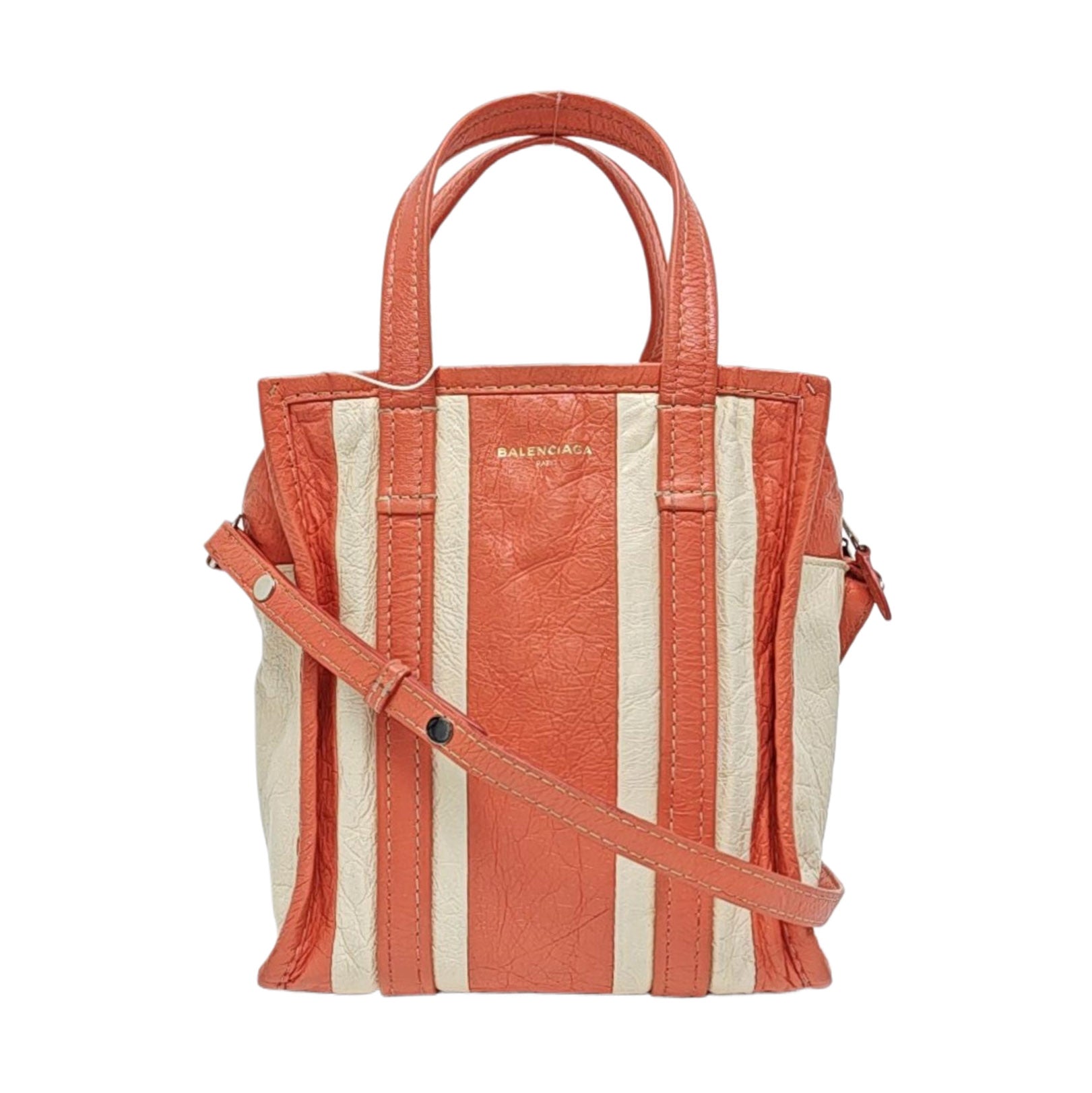 Authenticated pre-owned  Bazar XS Lambskin Pink - Tote Bag at Looply