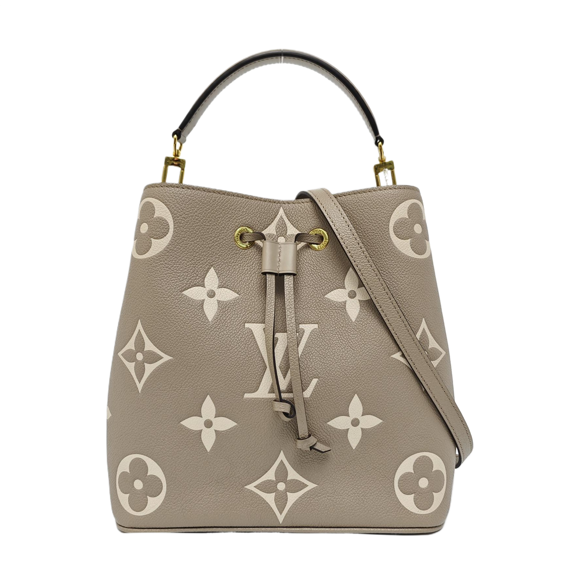 NÉONOÉ MM Damier Azur Calfskin Beige
