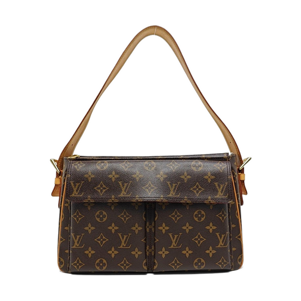 VIVA CITE Monogram Coated Canvas Brown