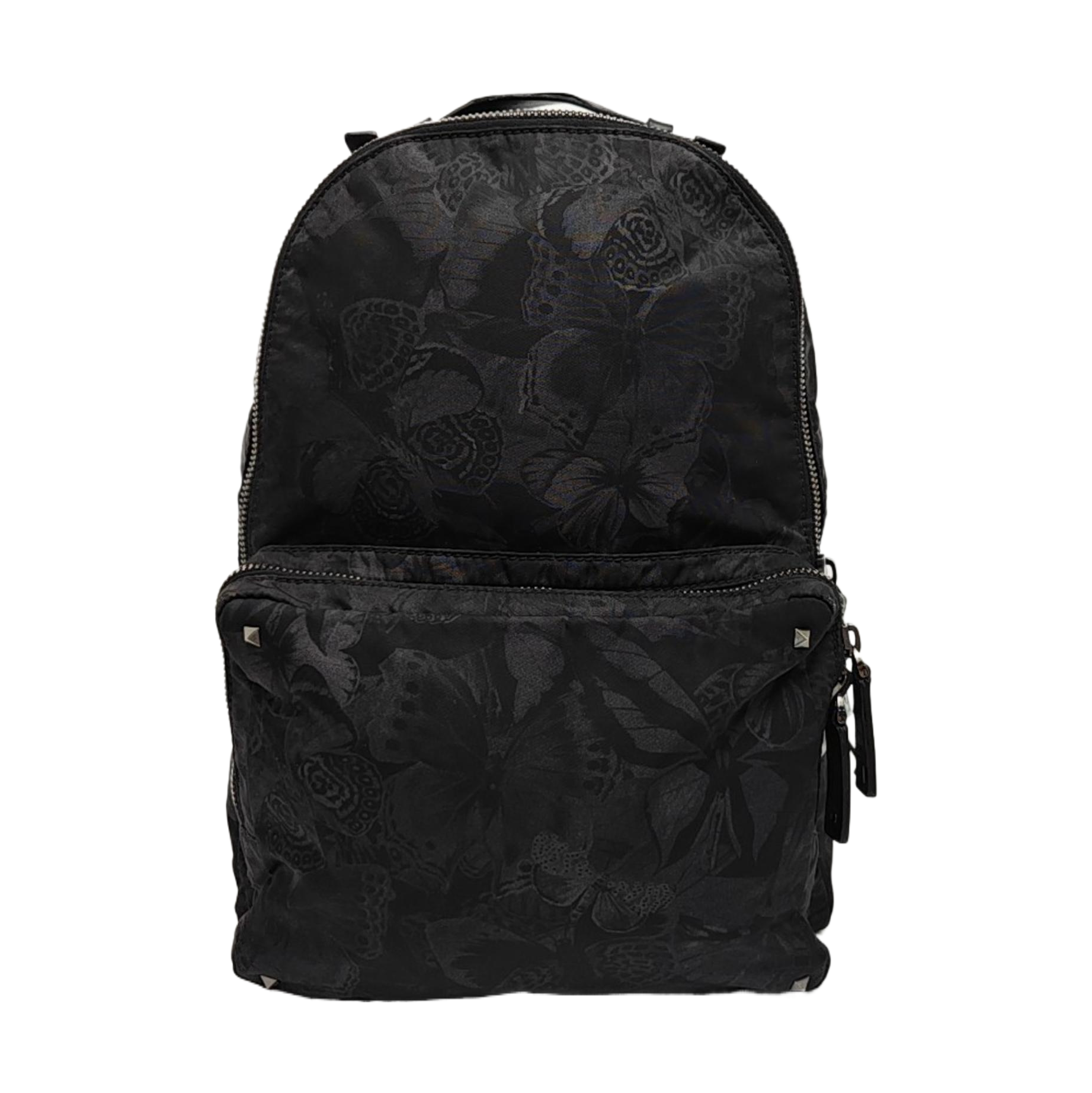 Nylon Backpack Black