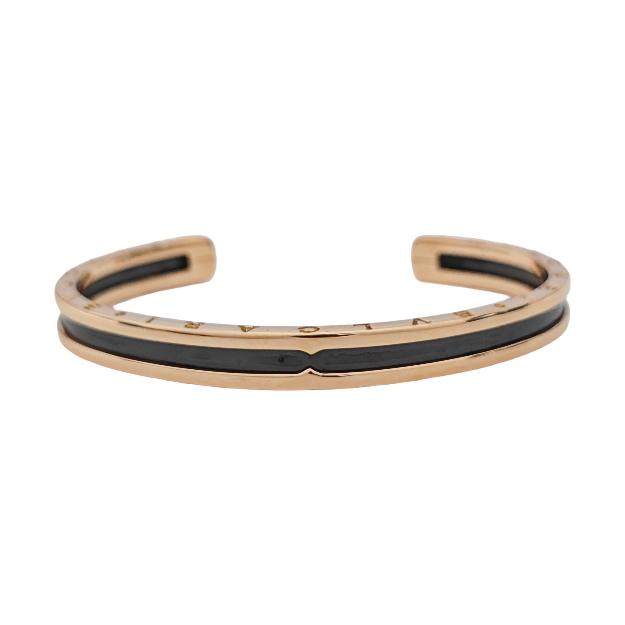 B.ZERO1 18k Rose Gold Bangle