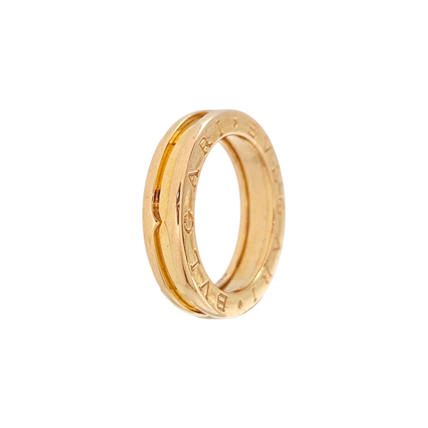 B.ZERO1 18k Rose Gold Ring EU 52