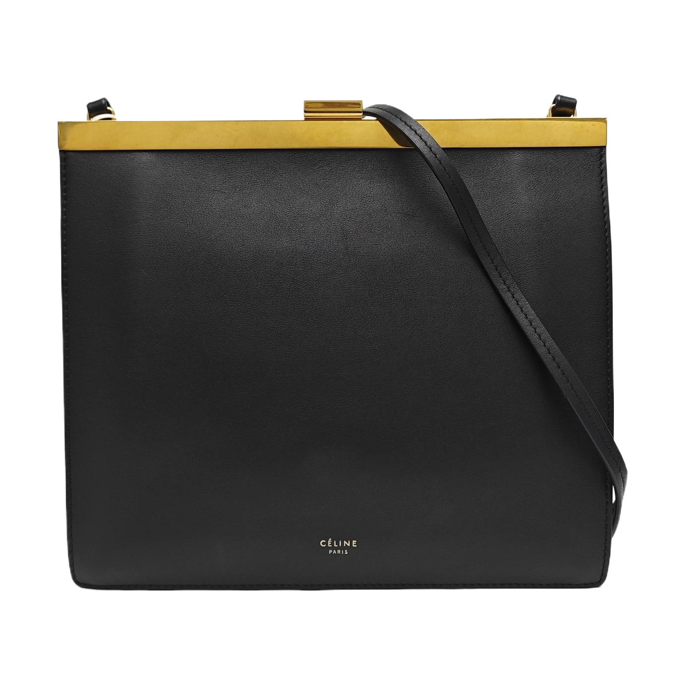 CLASP Mini Calfskin Black