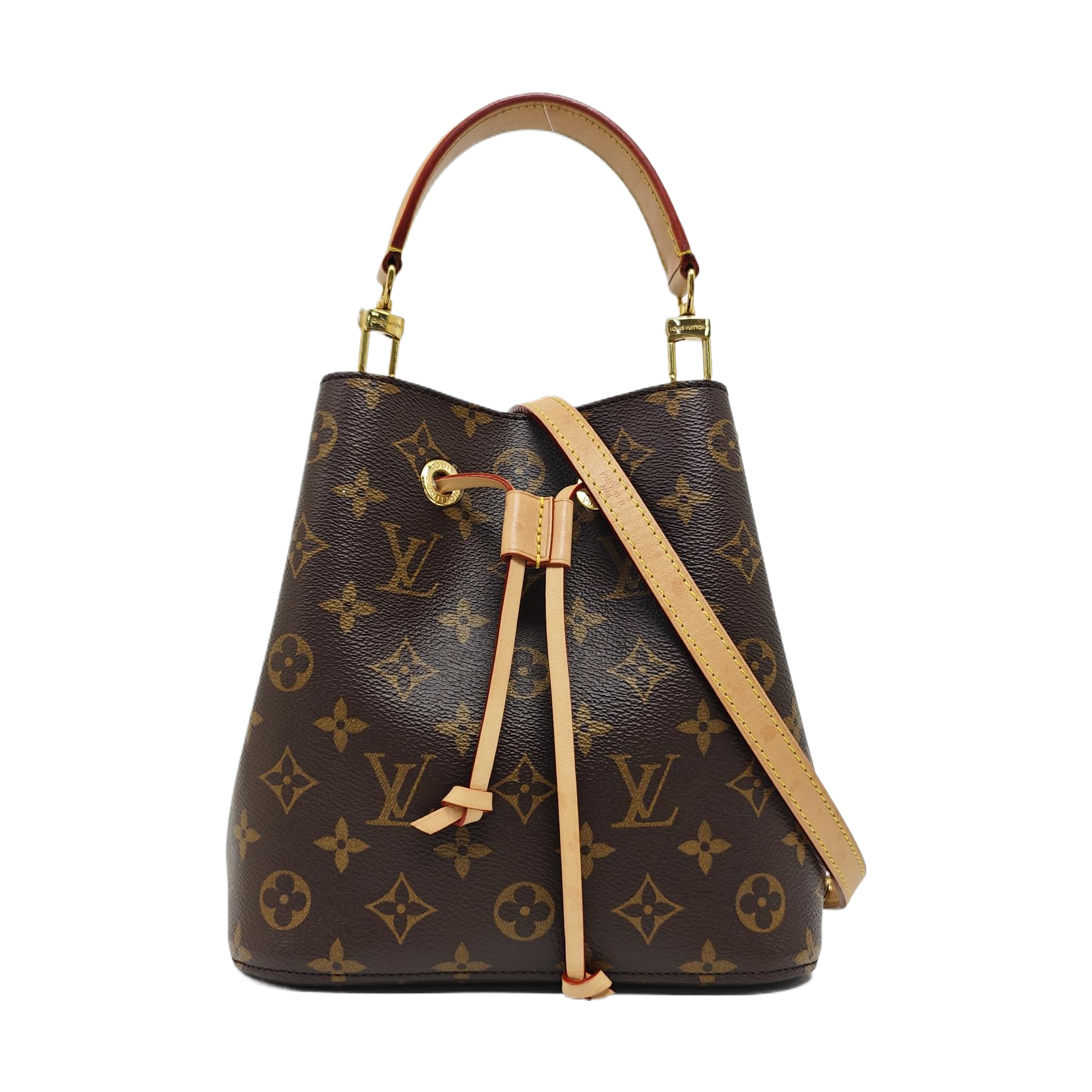 NÉONOÉ BB Monogram Coated Canvas Brown