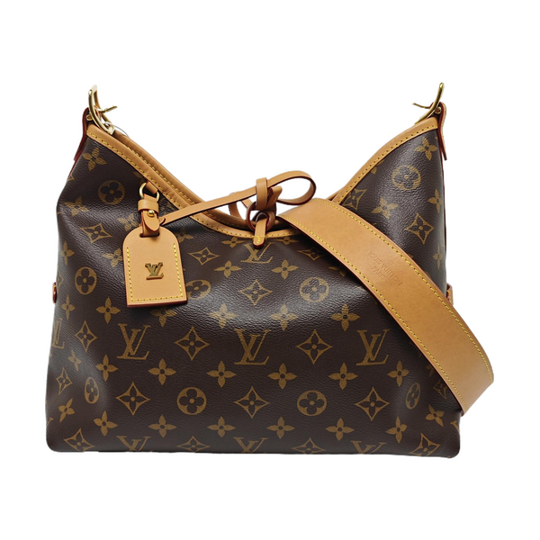 CARRYALL PM Monogram Coated Canvas Brown
