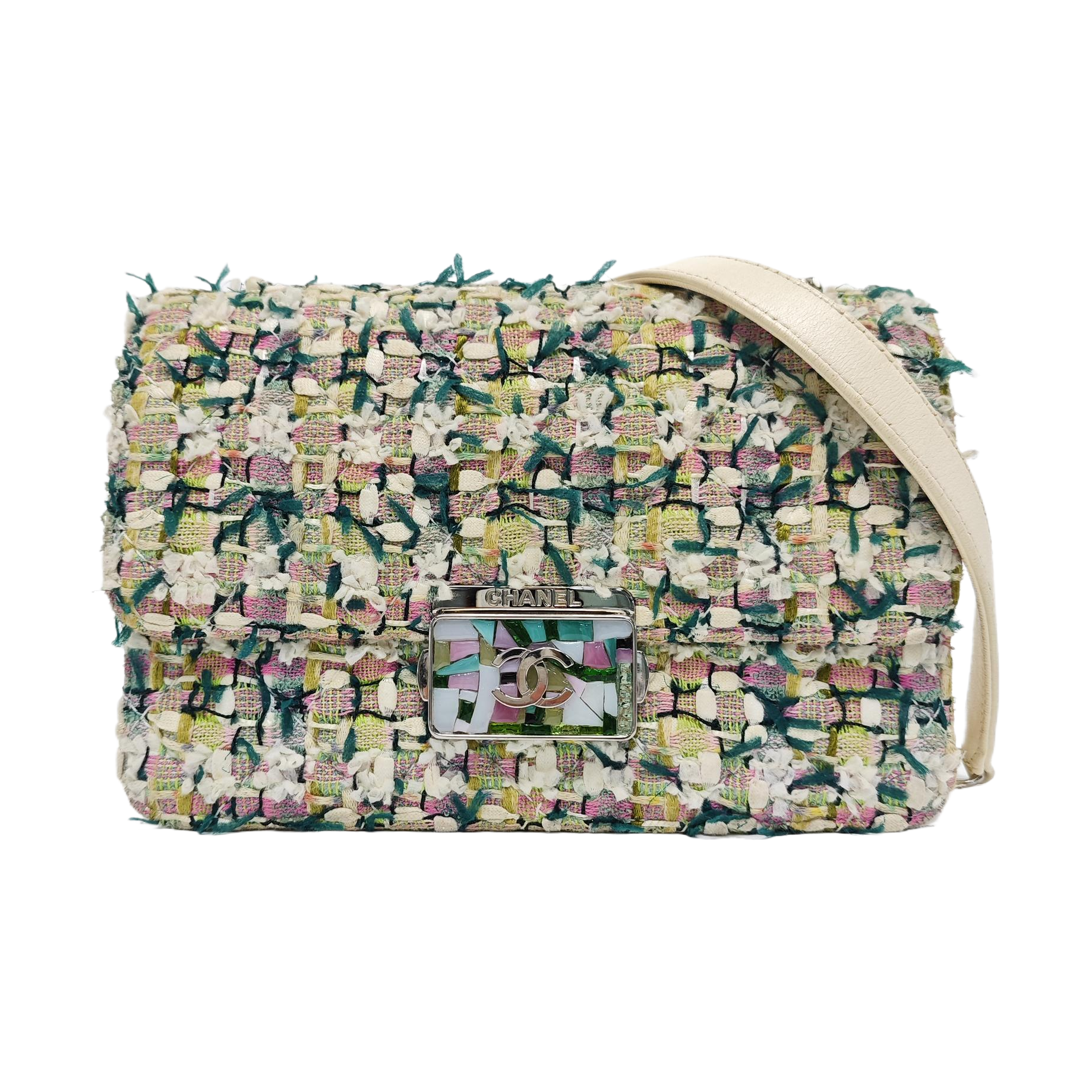 Wool Crossbody Bag Multicolor