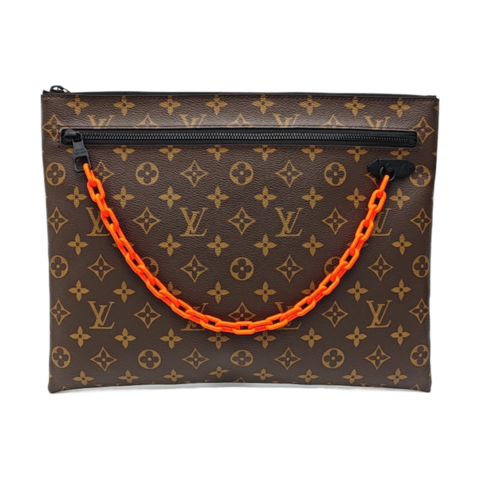 A4 Monogram Coated Canvas Brown