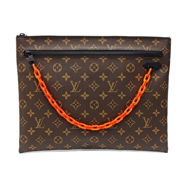 A4 Monogram Coated Canvas Brown