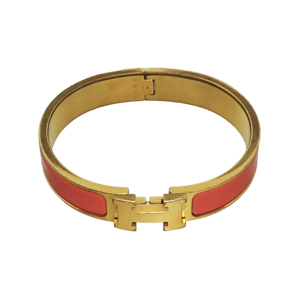 Clic H Metal Gold Bangle