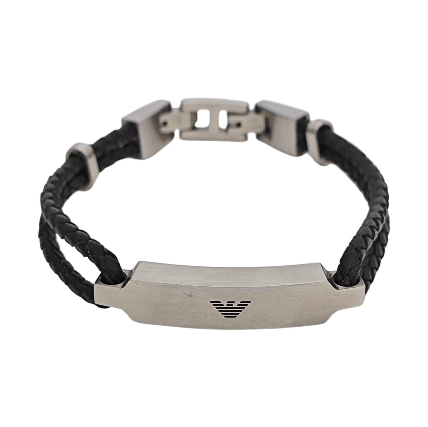 Leather Black Bangle