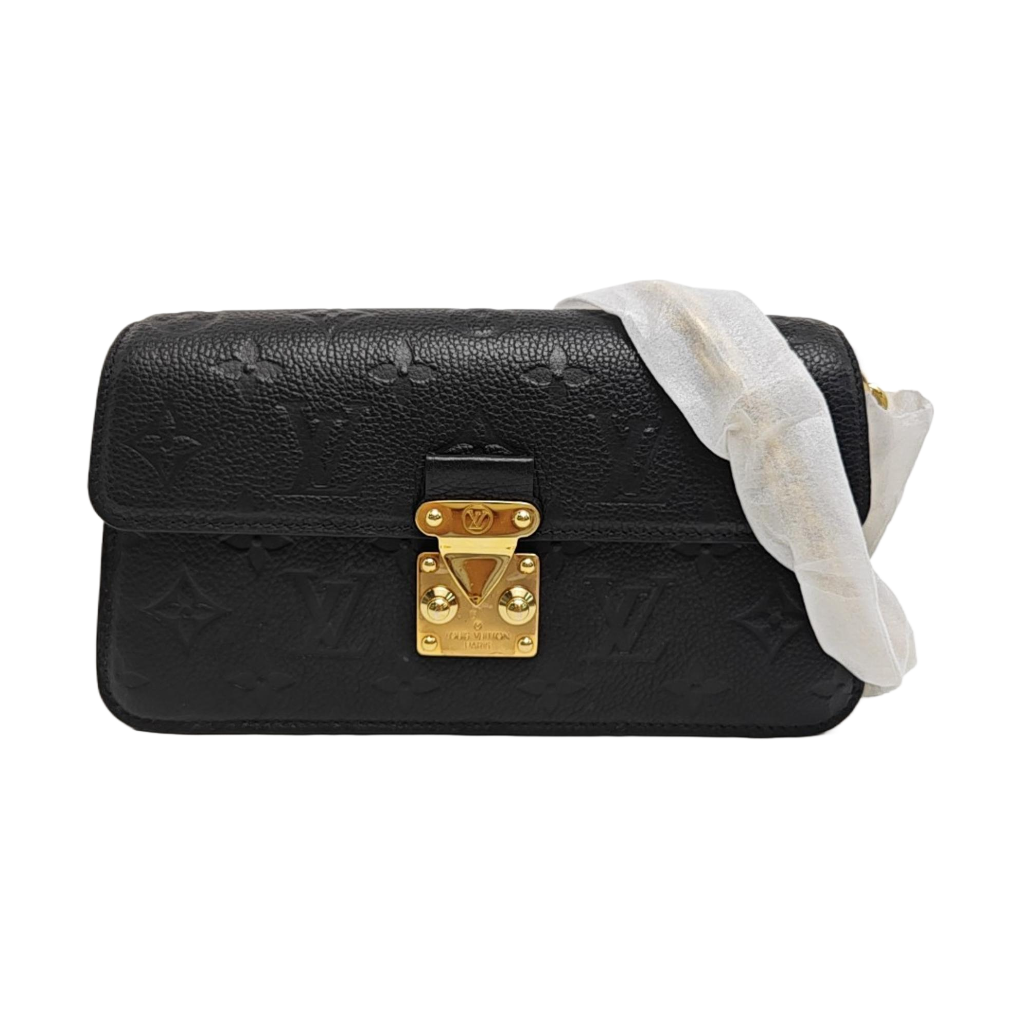 MÉTIS Monogram Calfskin Black