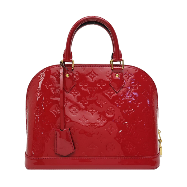 ALMA PM Patent Leather Red