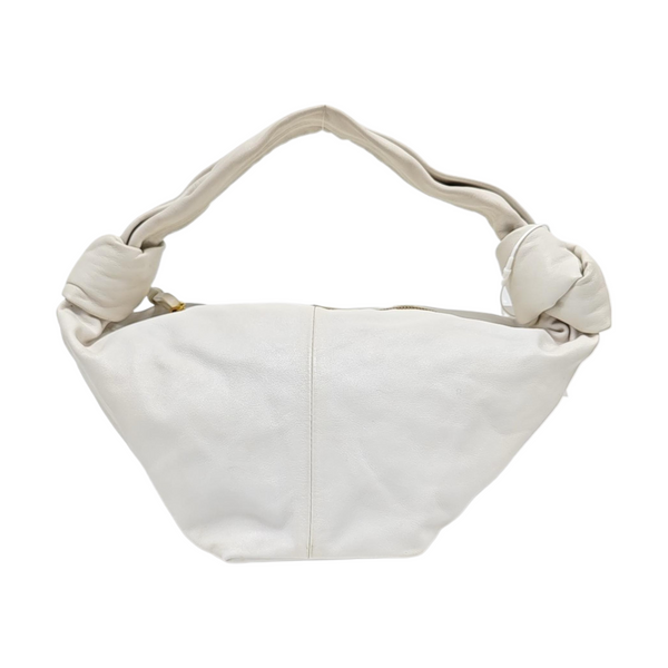 Authenticated pre-owned  Jodie Calfskin White - Top Handle Bag at Looply