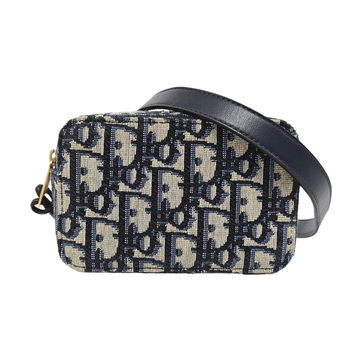 Oblique Canvas Belt Bag Beige