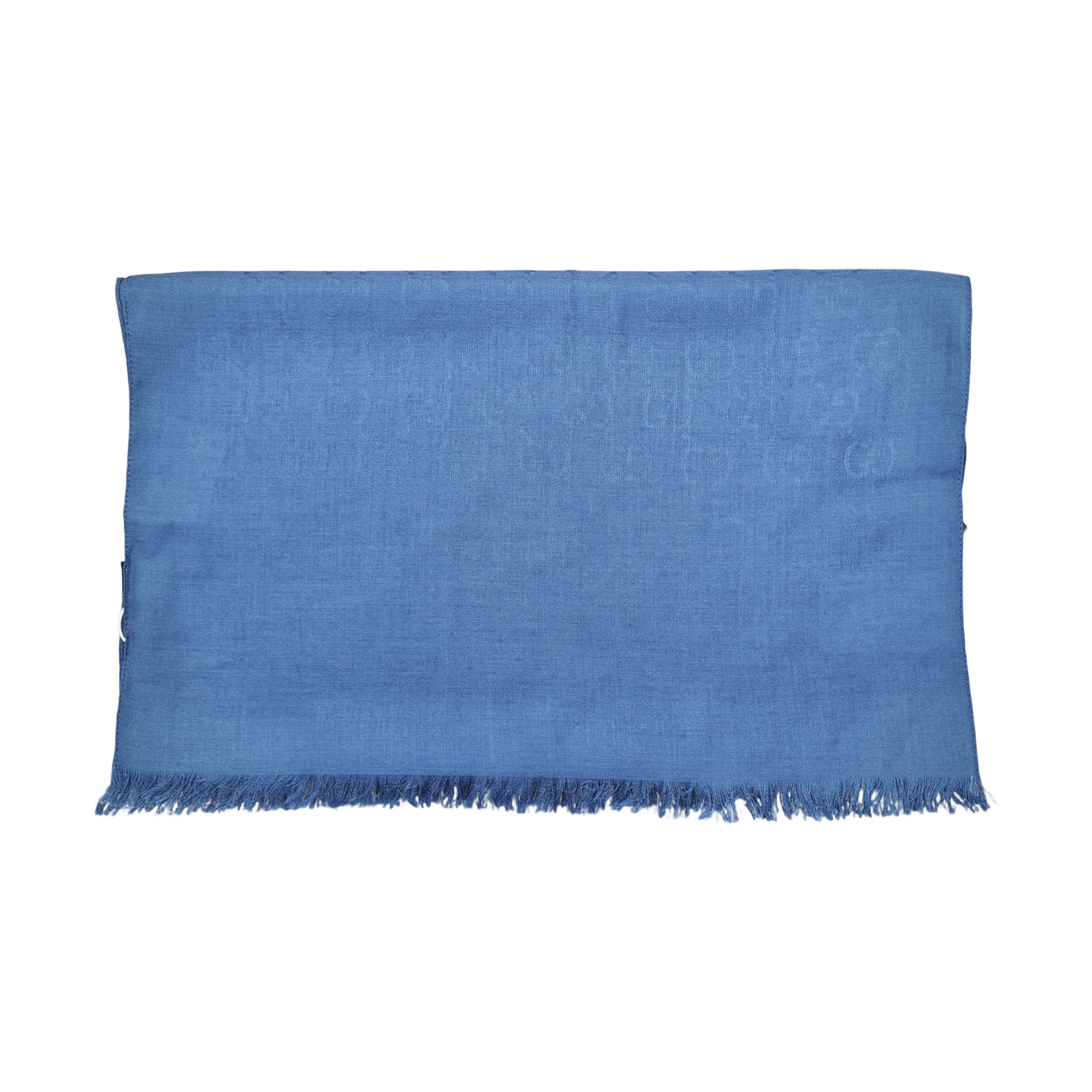 Wool Scarf Blue
