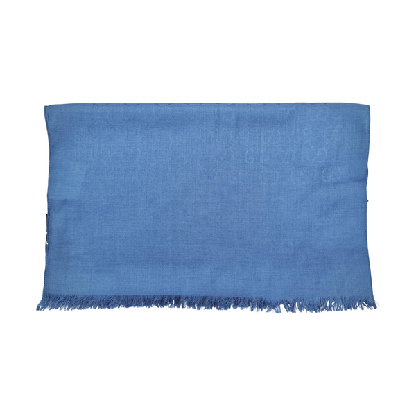 Wool Scarf Blue