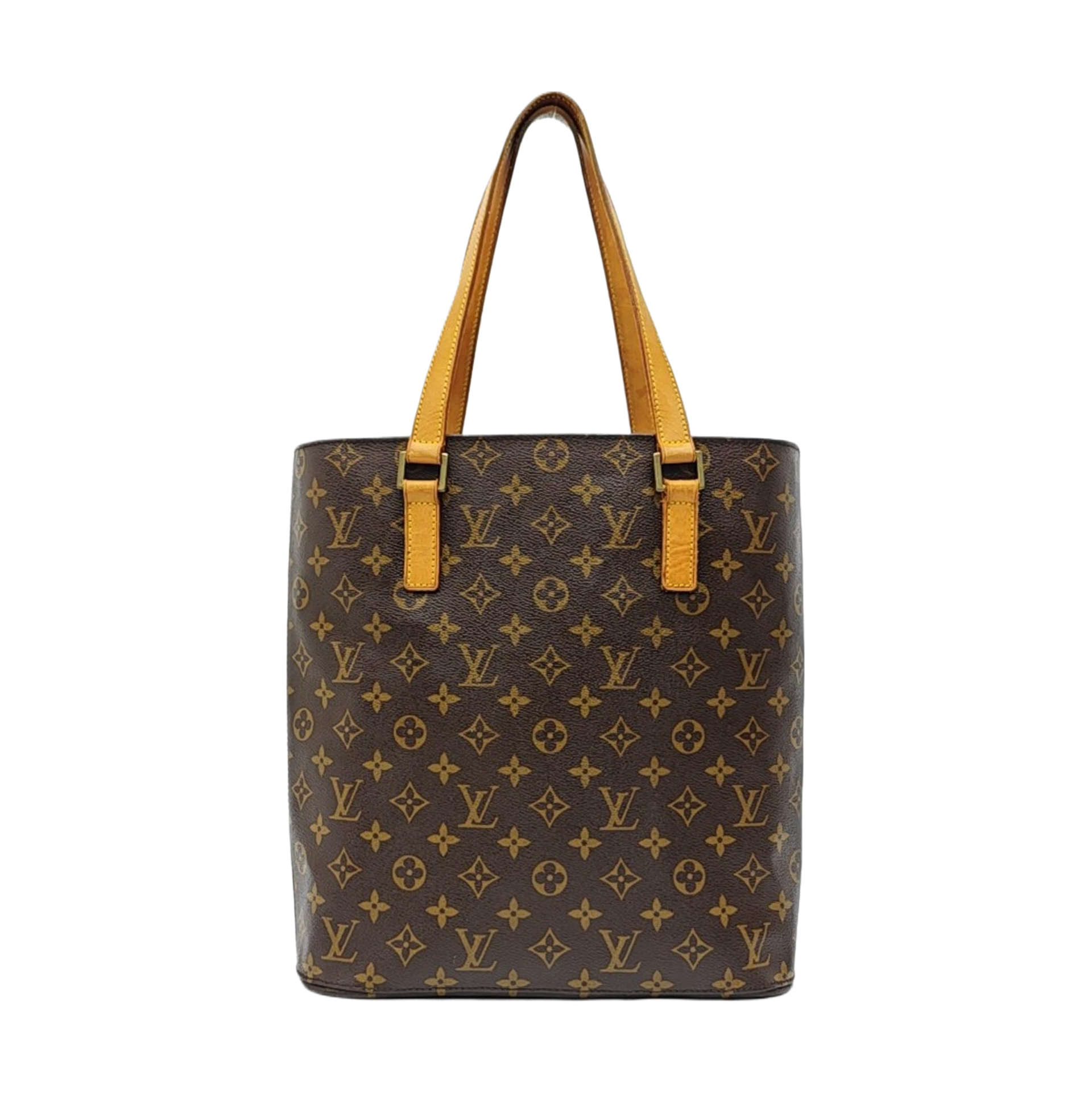 VINTAGE VAVIN GM Monogram Coated Canvas Brown