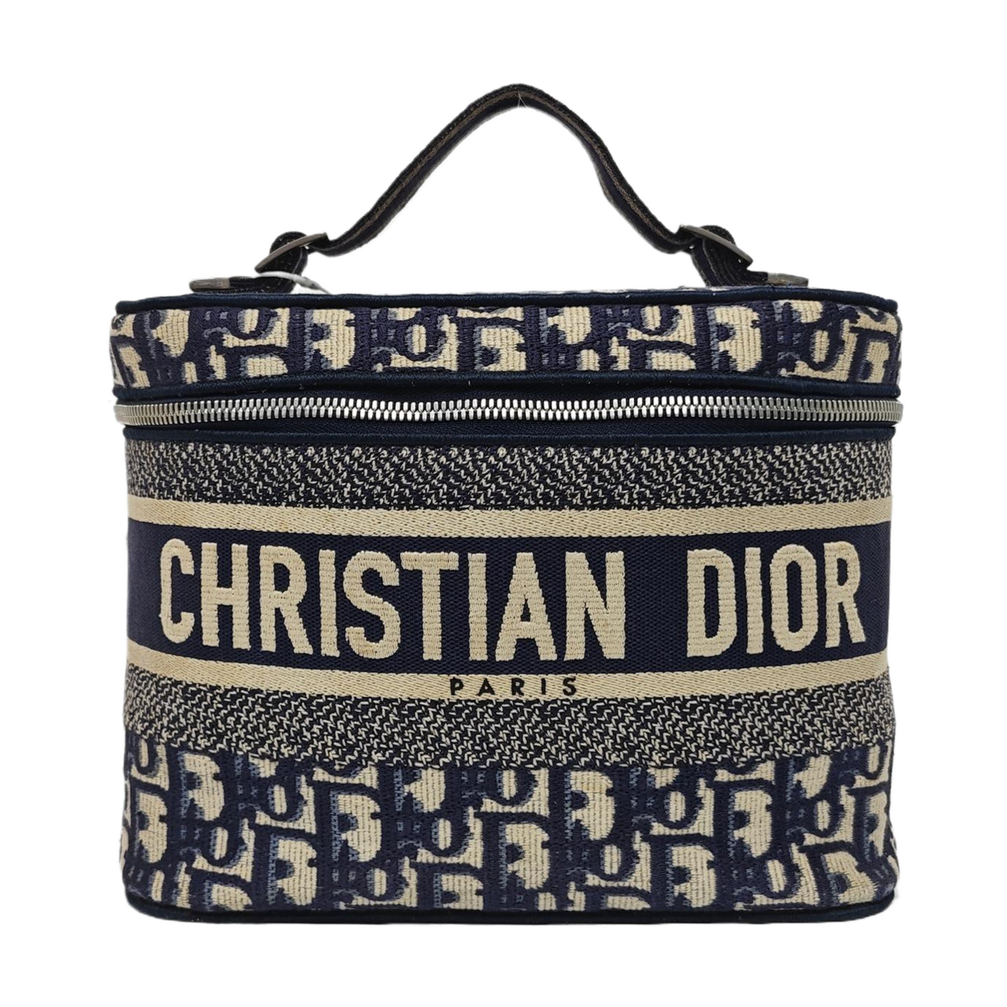 Travel Vanity Oblique Canvas Blue