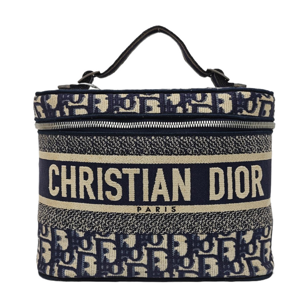 Travel Vanity Oblique Canvas Blue