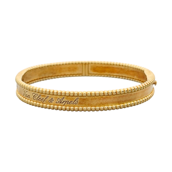 Perlée Signature 18k Gold Bangle