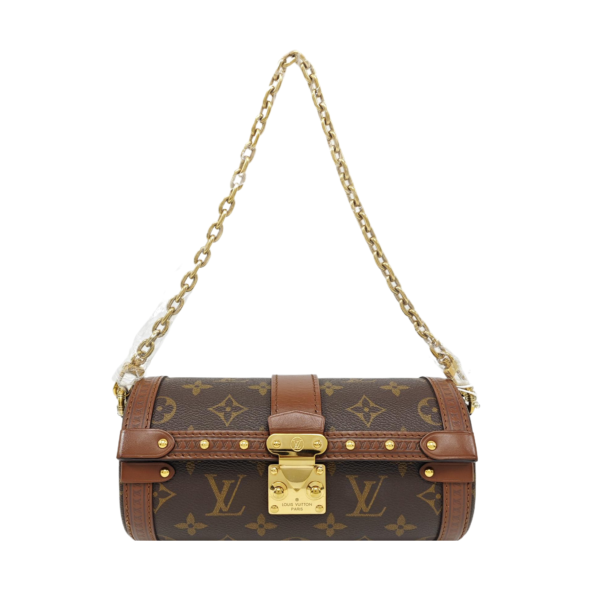 PAPILLON 19 Monogram Coated Canvas Brown
