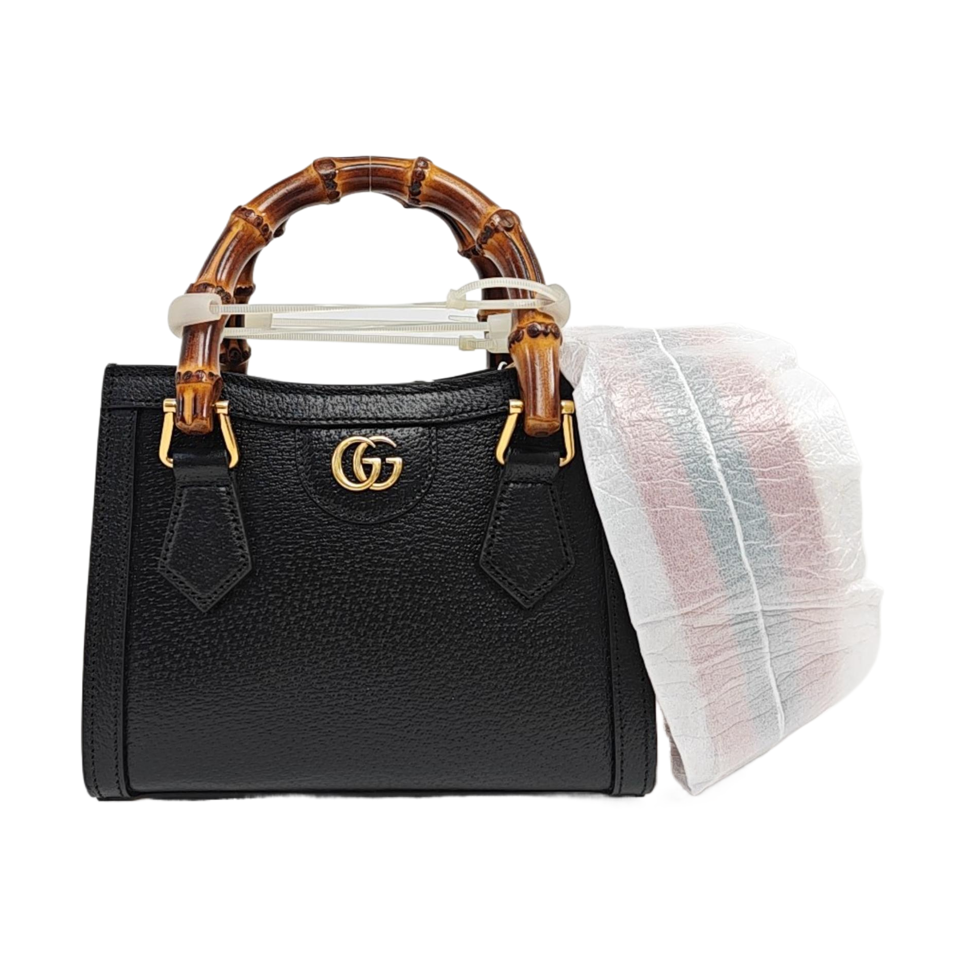 Diana Mini Calfskin Black