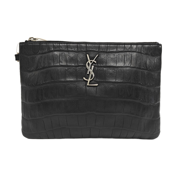 Calfskin Clutch Black