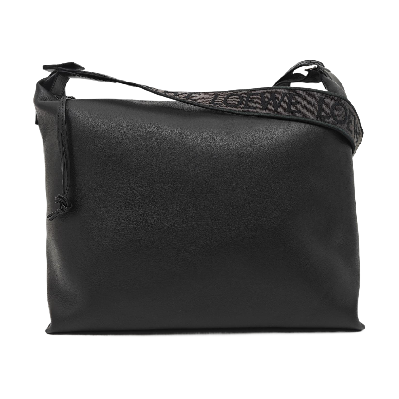 Calfskin Shoulder Bag Black
