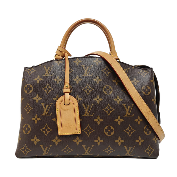 PALAIS PM Monogram Coated Canvas Brown
