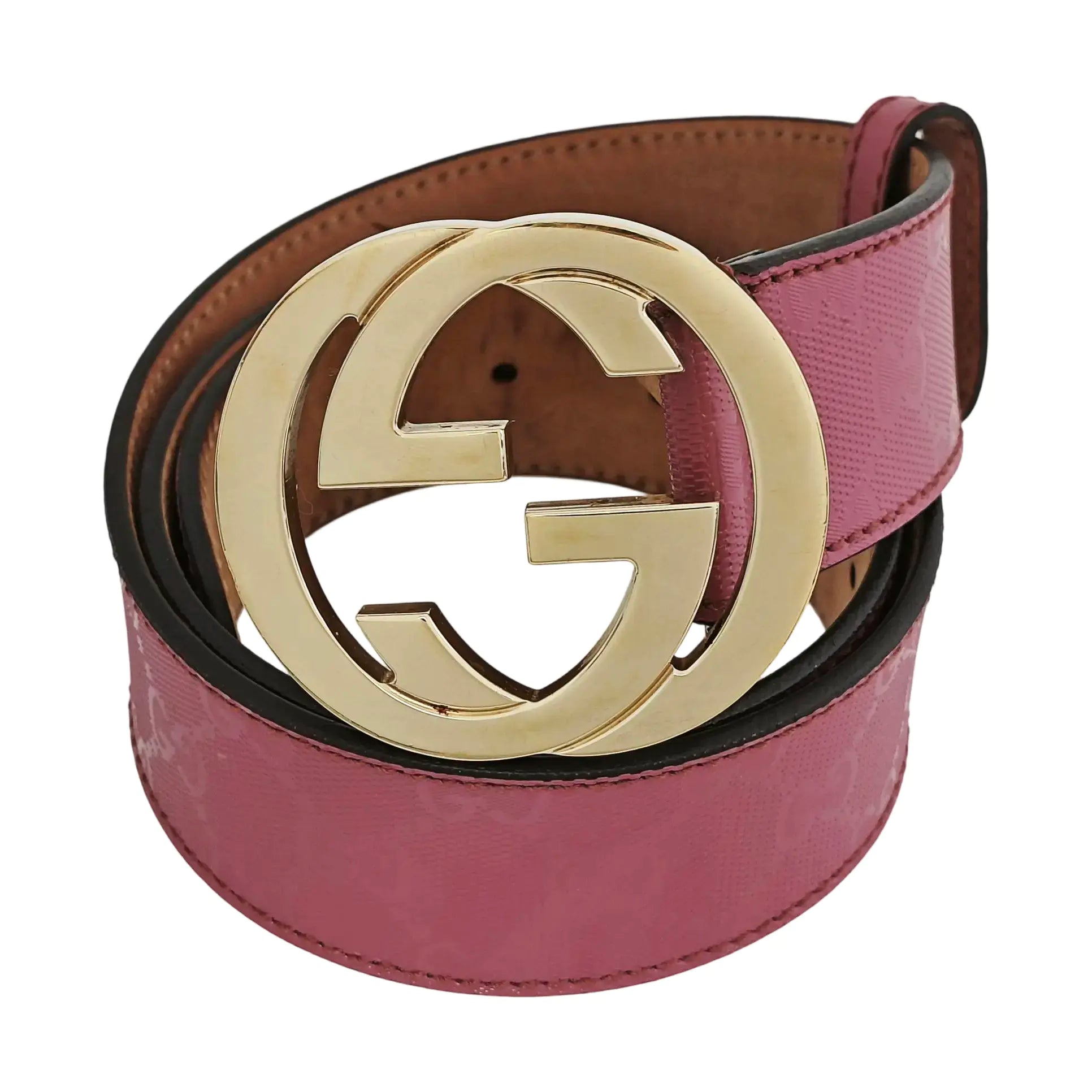 Leather Belt Purple