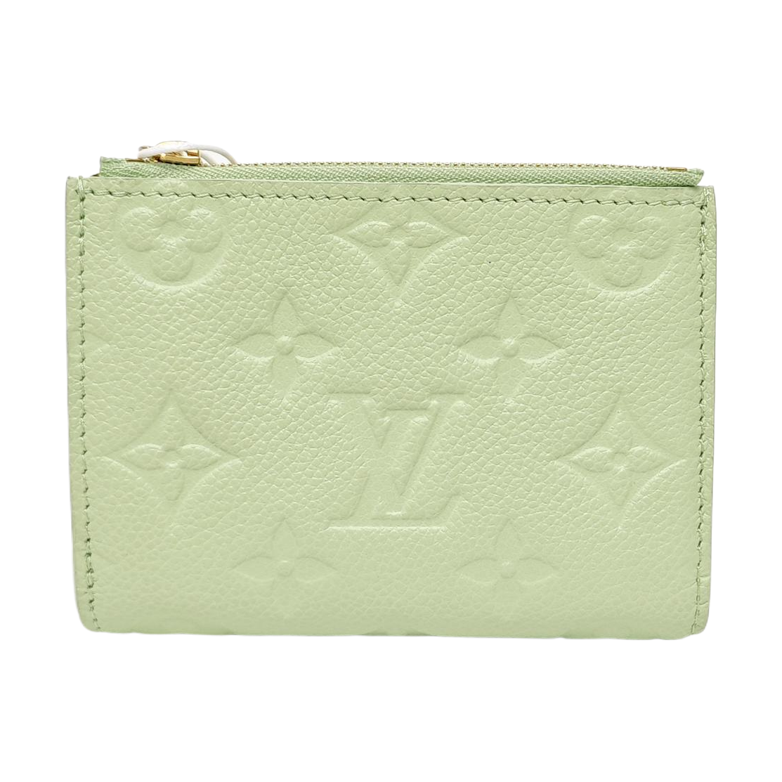 Monogram Calfskin Wallet Green