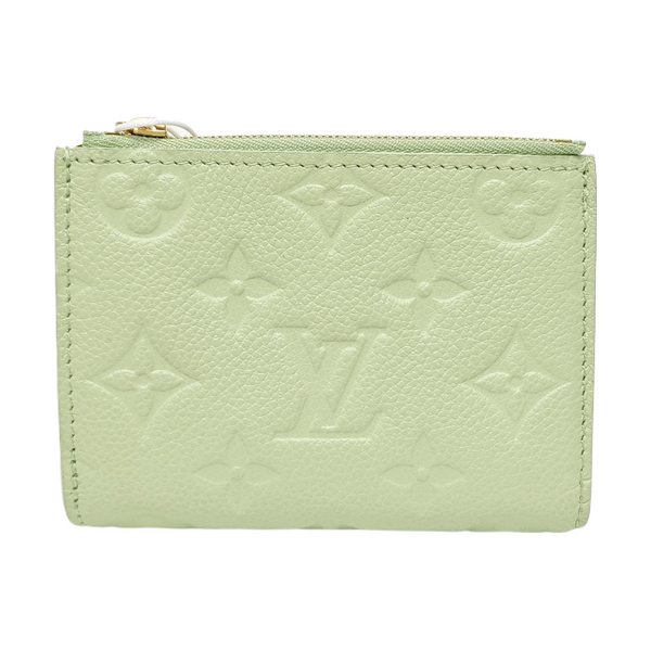 Monogram Calfskin Wallet Green