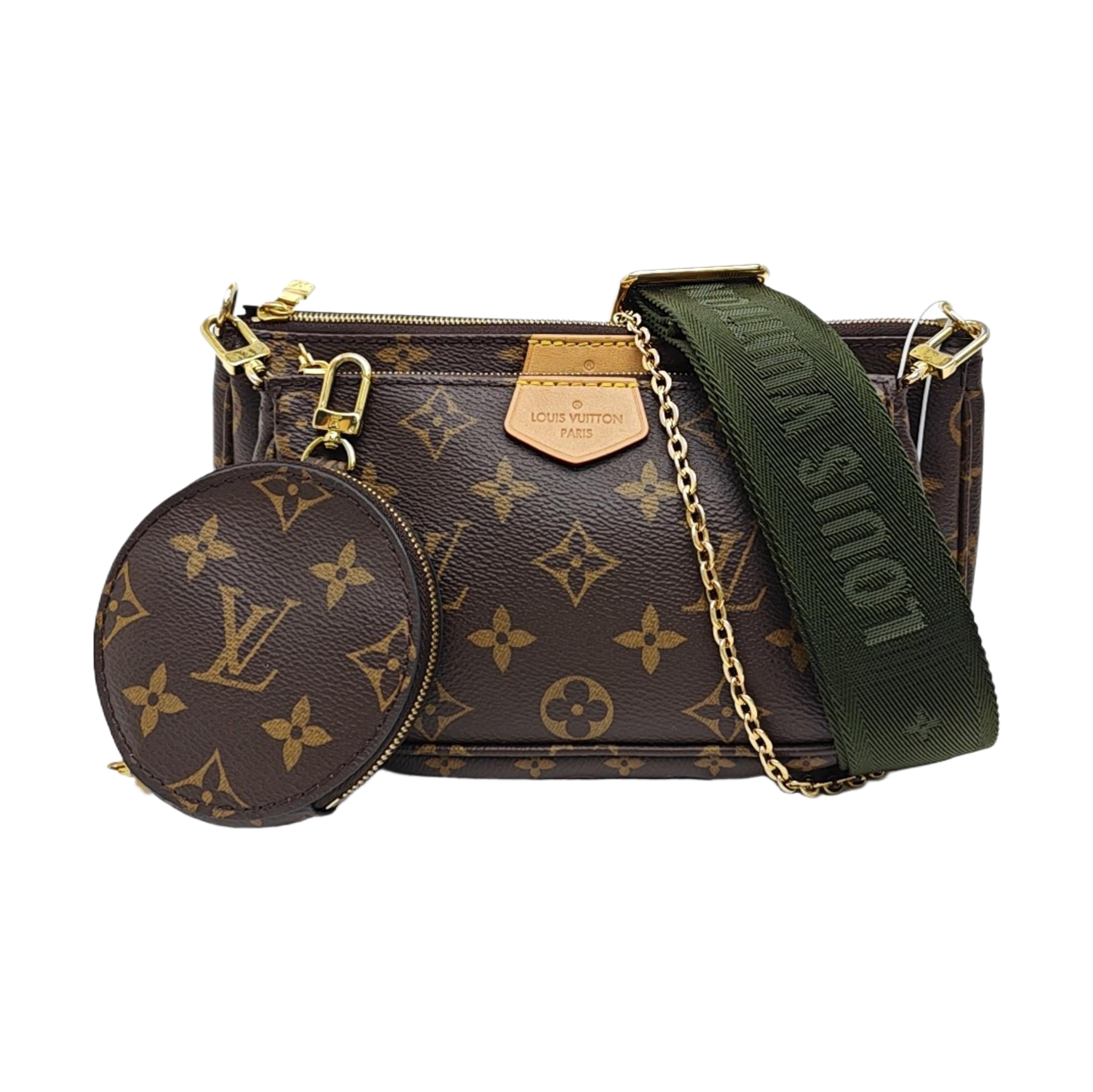 MULTI Monogram Coated Canvas Brown