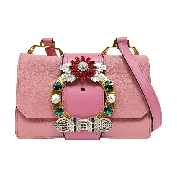 Miu Lady Calfskin Pink
