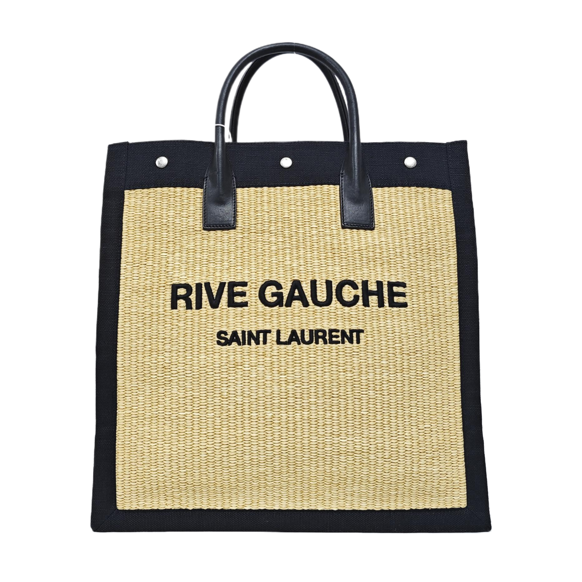 Straw Tote Bag Beige