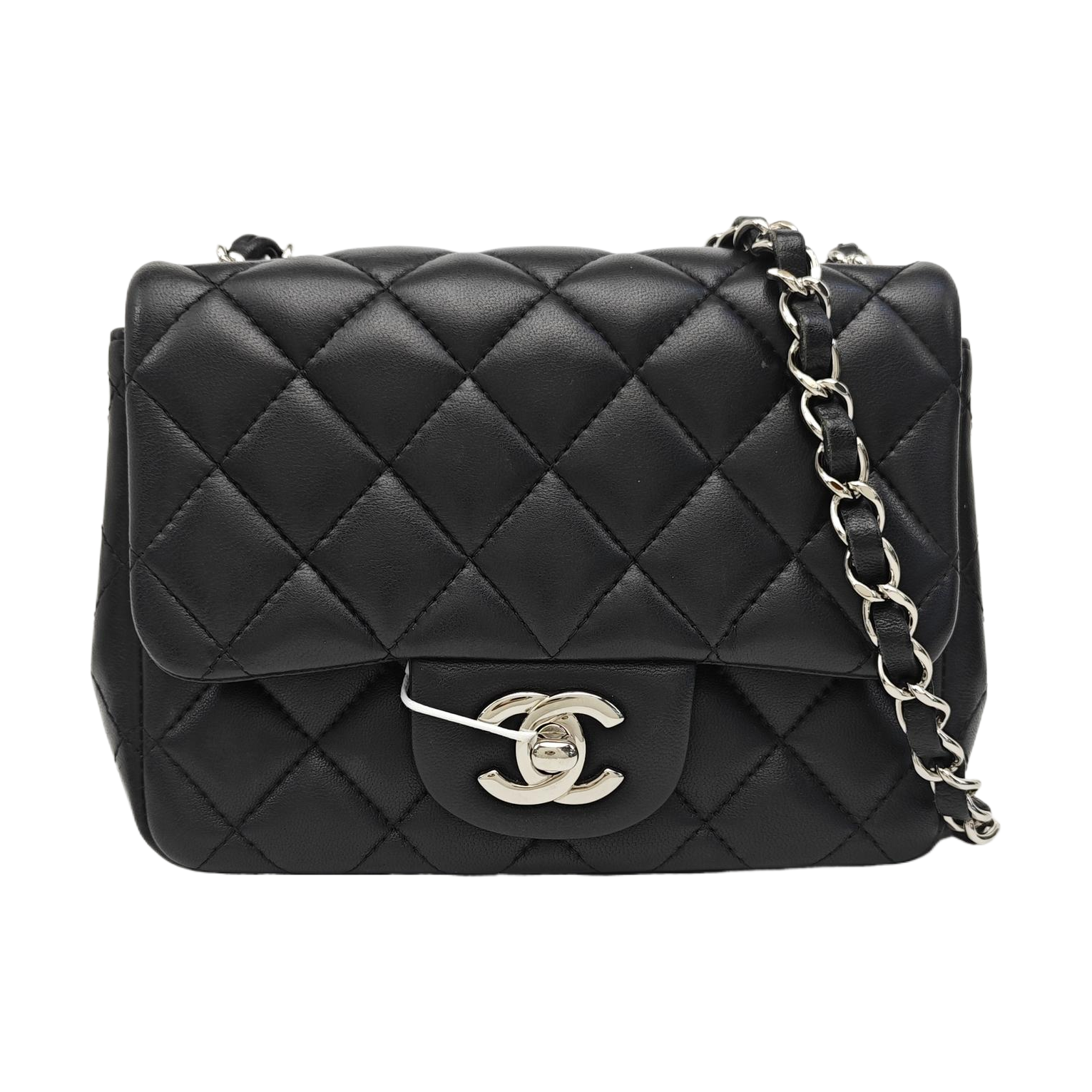 CLASSIC FLAP Mini Quilted Lambskin Black