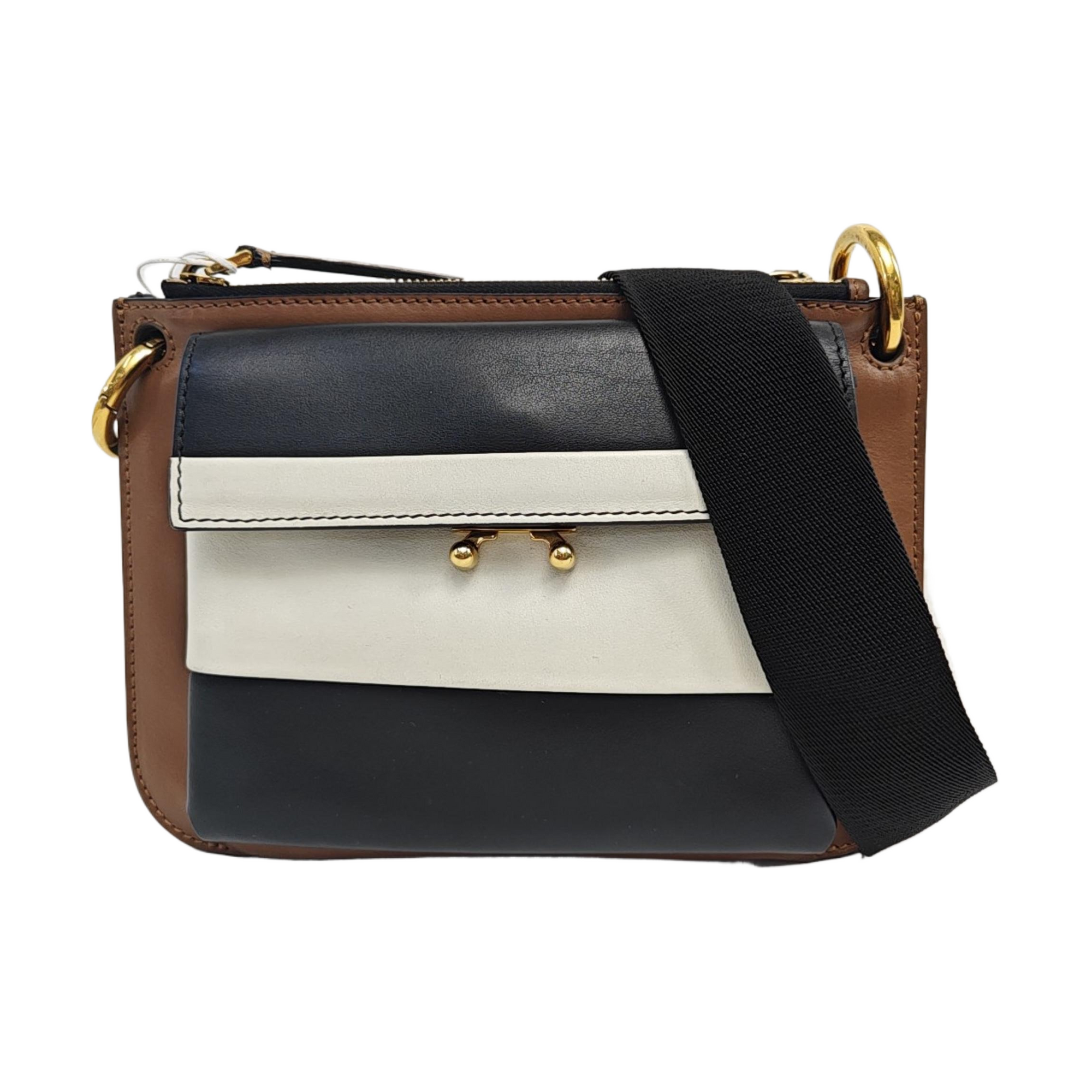 Calfskin Shoulder Bag Multicolor