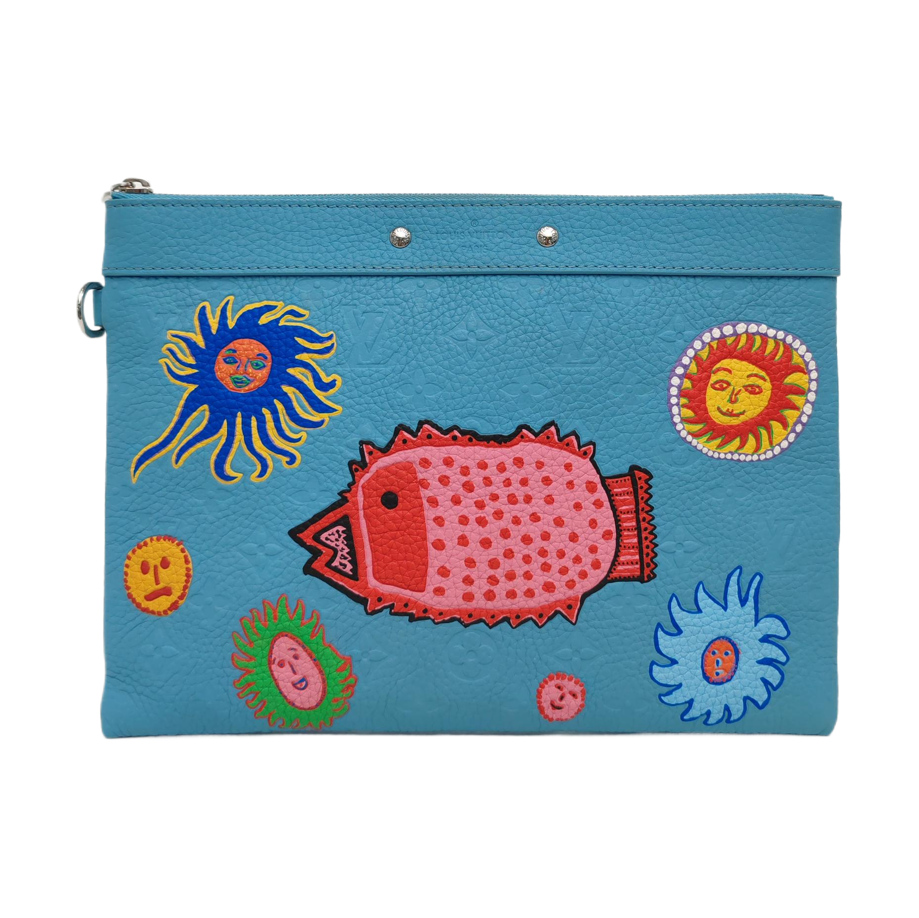 Monogram Calfskin Blue