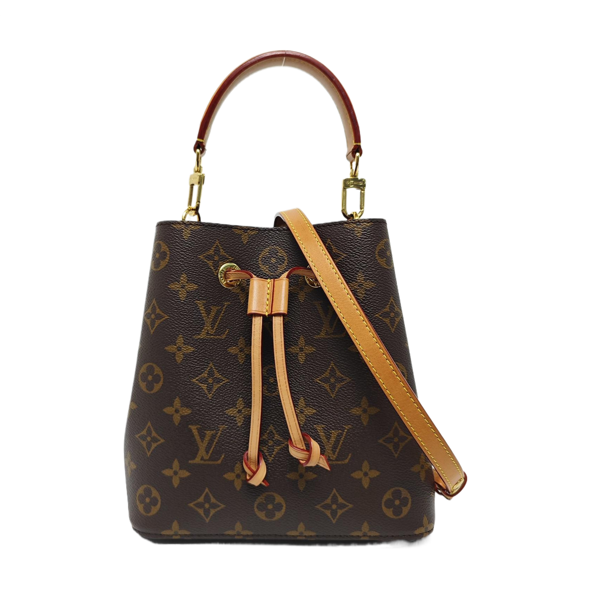 NÉONOÉ BB Monogram Coated Canvas Brown