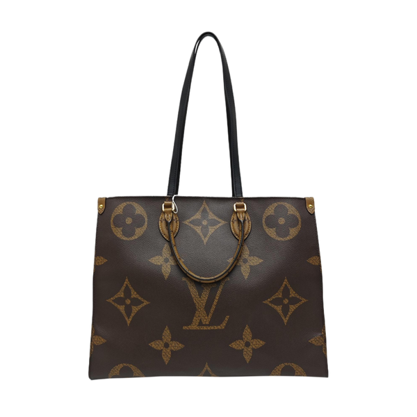 ONTHEGO GM Monogram Coated Canvas Brown