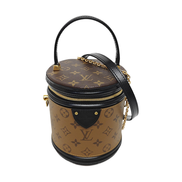 CANNES PM Monogram Coated Canvas Brown