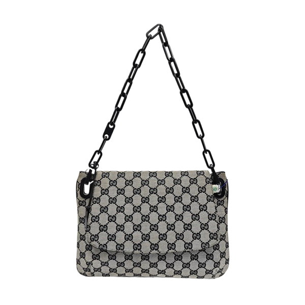 Monogram Canvas Top Handle Bag Beige