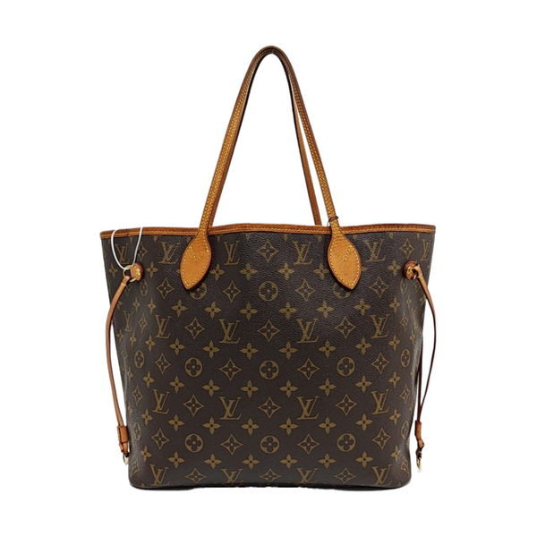 NEVERFULL MM Lona Monogram Revestida Marrón