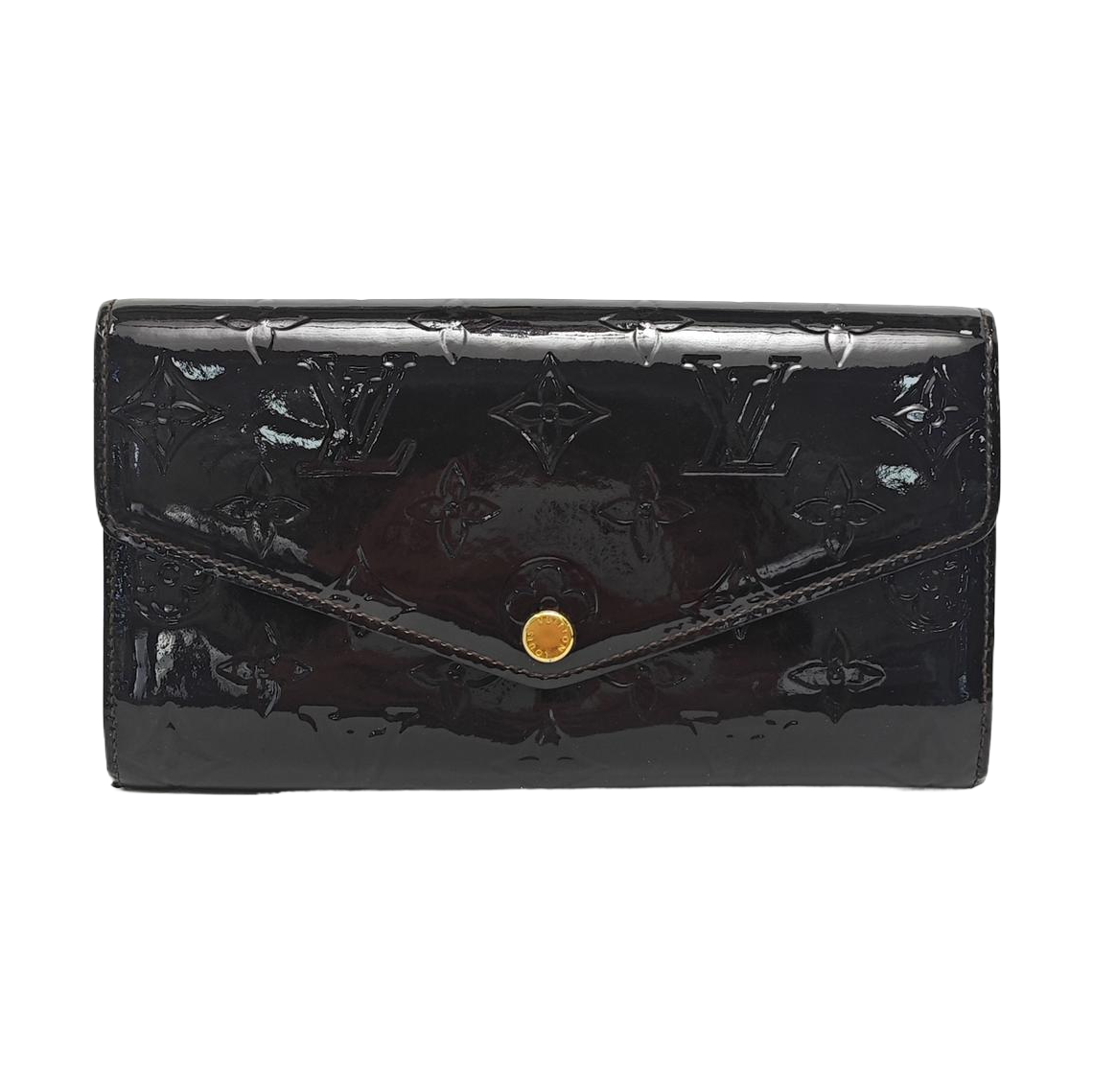 SARAH Patent Leather Red Wallet
